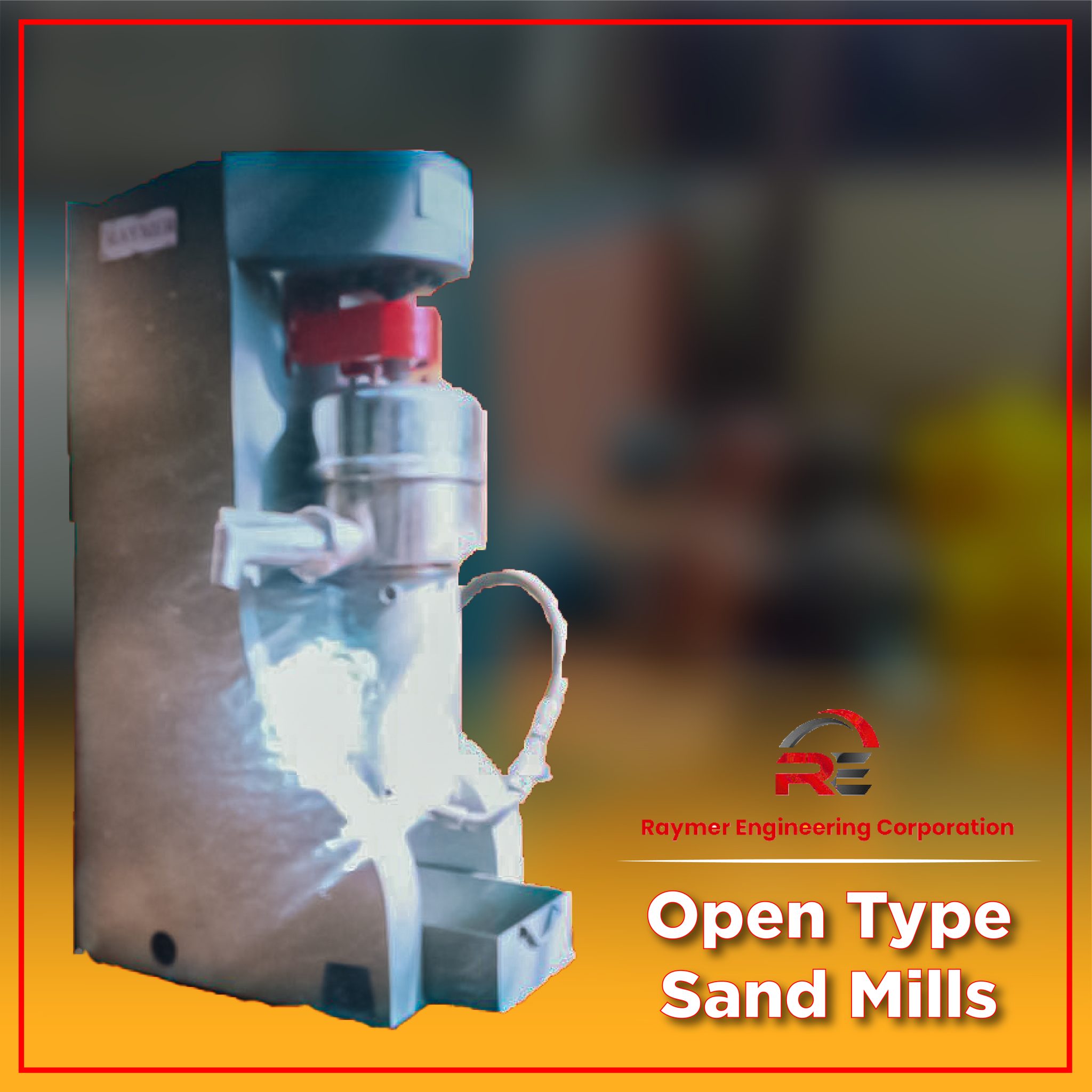 Open Type Sand Mill Supplier in Mumbai, India.